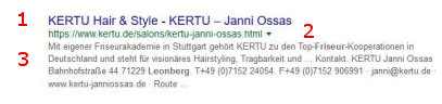 Längere Snippet-Texte in den Google Suchergebnissen